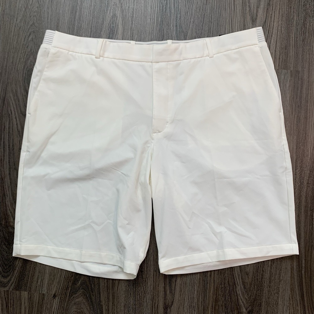 NIKE Flex Slim Fit Dri-Fit Shorts White SZ 42 Golf NWT